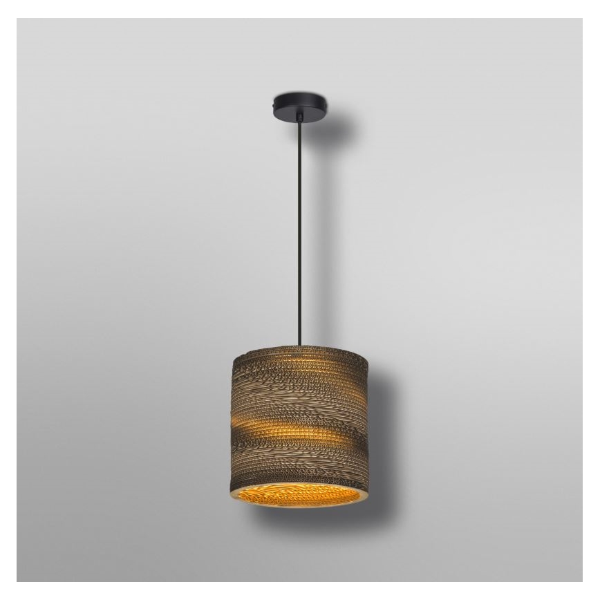 Ledvance - Lustra ar auklu DECOR CARDBOARD 1xE27/15W/230V d. 25 cm