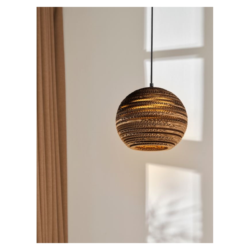 Ledvance - Lustra ar auklu DECOR CARDBOARD 1xE27/15W/230V d. 26 cm