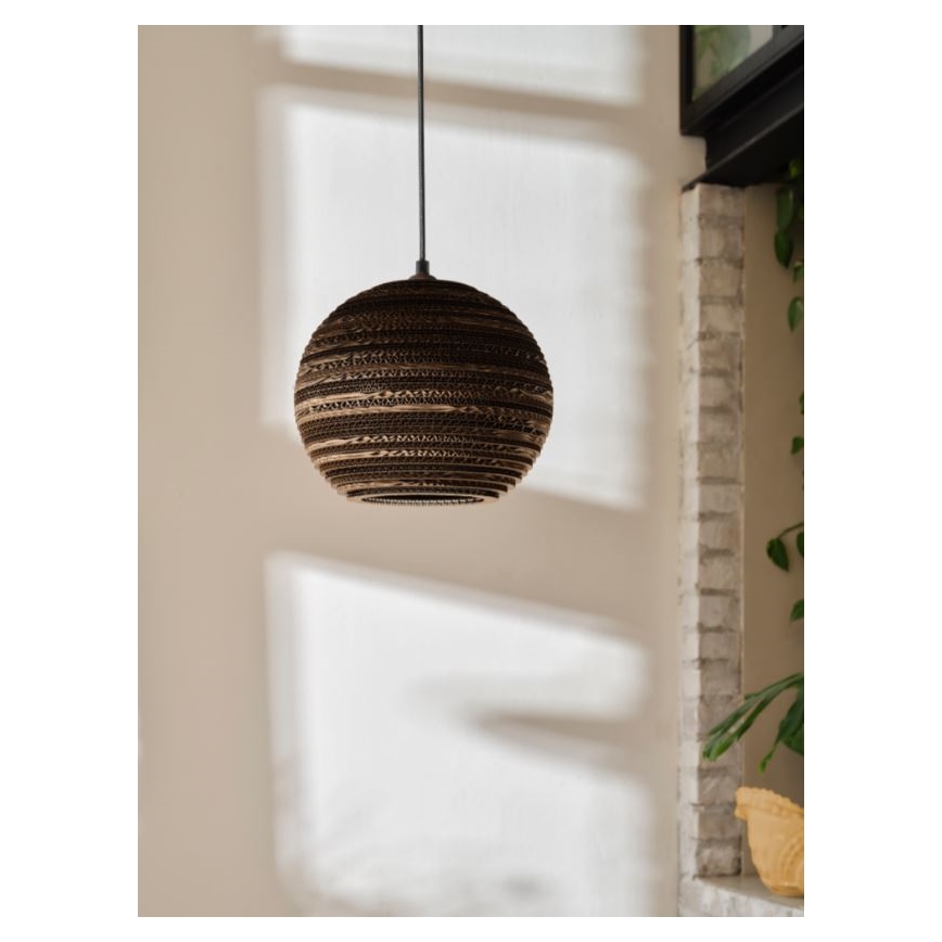 Ledvance - Lustra ar auklu DECOR CARDBOARD 1xE27/15W/230V d. 26 cm