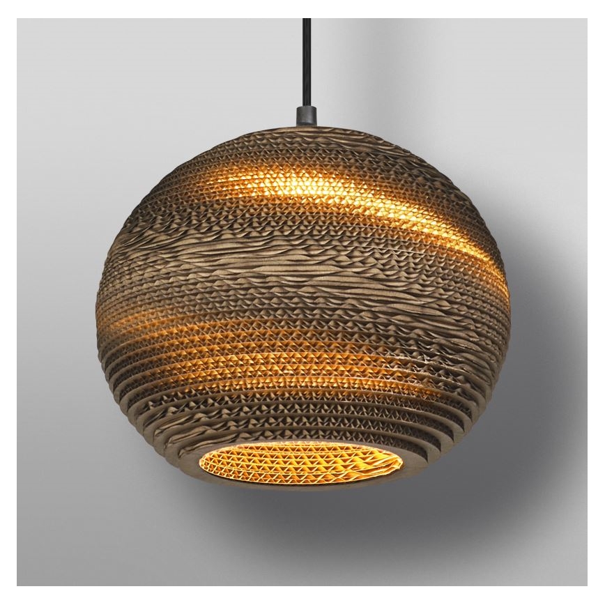 Ledvance - Lustra ar auklu DECOR CARDBOARD 1xE27/15W/230V d. 26 cm