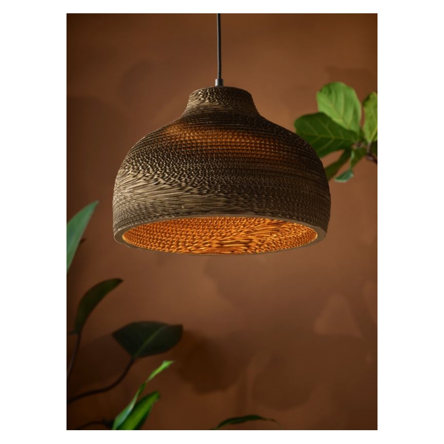 Ledvance - Lustra ar auklu DECOR CARDBOARD 1xE27/15W/230V d. 36 cm