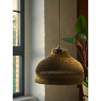 Ledvance - Lustra ar auklu DECOR CARDBOARD 1xE27/15W/230V d. 36 cm