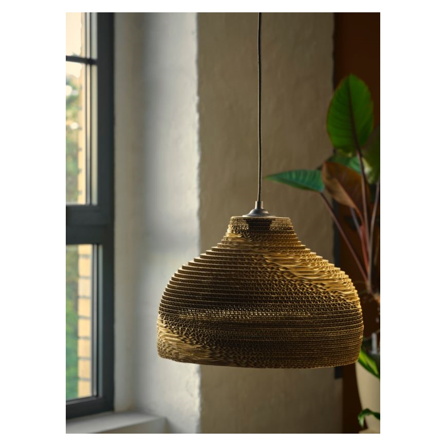 Ledvance - Lustra ar auklu DECOR CARDBOARD 1xE27/15W/230V d. 36 cm