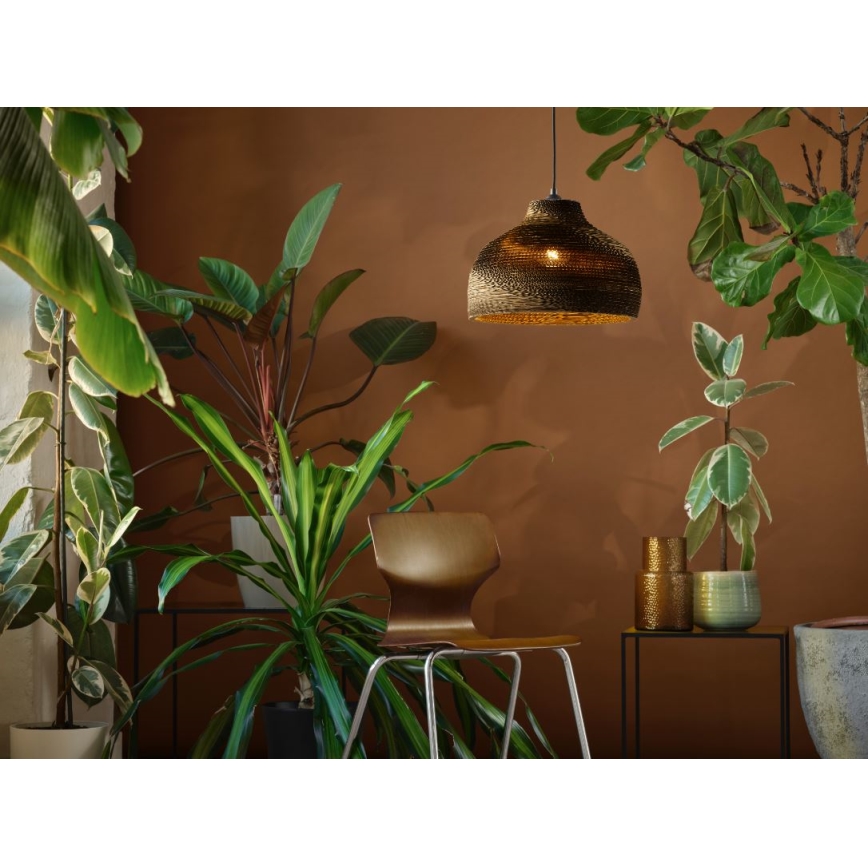 Ledvance - Lustra ar auklu DECOR CARDBOARD 1xE27/15W/230V d. 36 cm