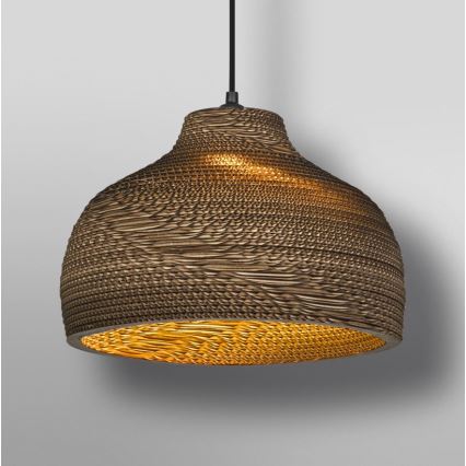 Ledvance - Lustra ar auklu DECOR CARDBOARD 1xE27/15W/230V d. 36 cm