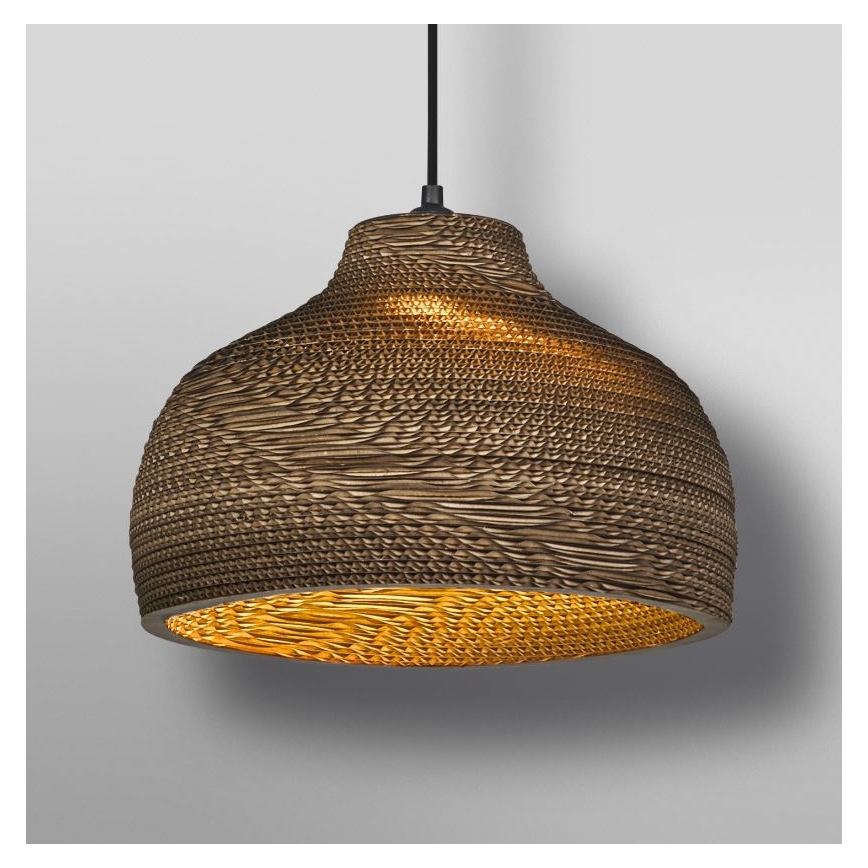 Ledvance - Lustra ar auklu DECOR CARDBOARD 1xE27/15W/230V d. 36 cm