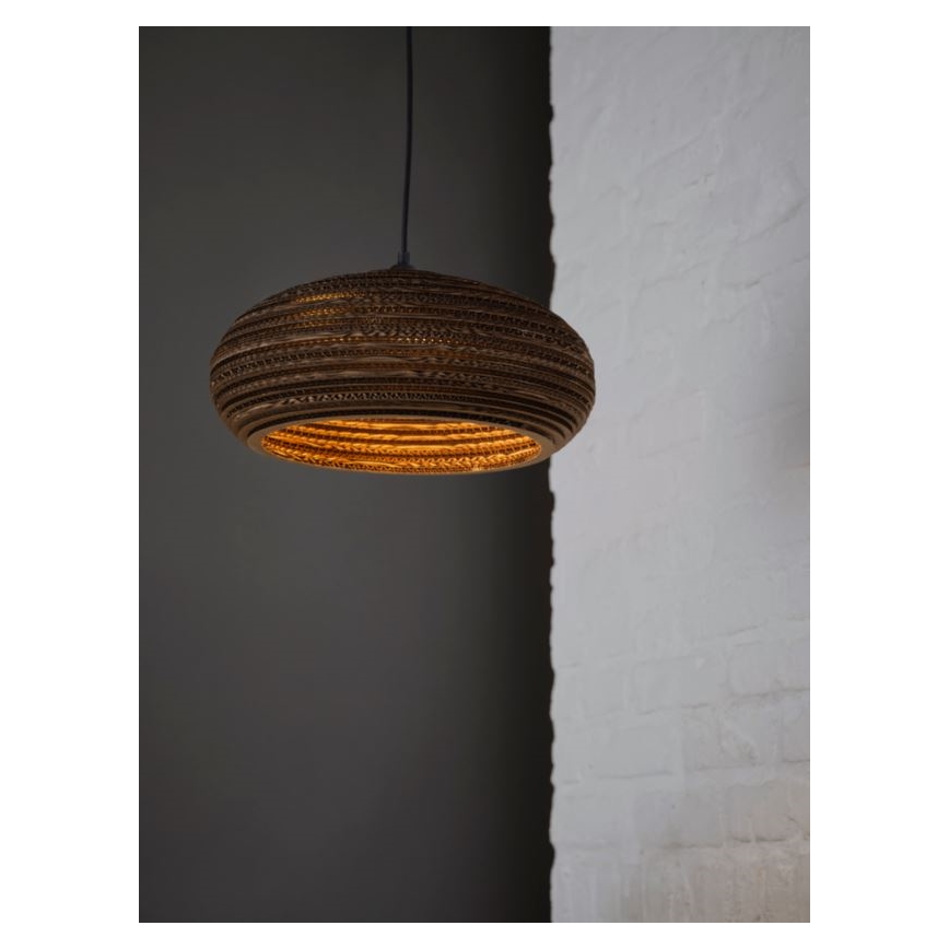 Ledvance - Lustra ar auklu DECOR CARDBOARD 1xE27/15W/230V d. 40 cm