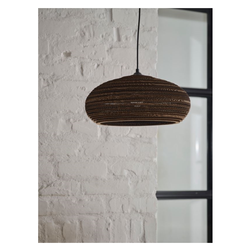 Ledvance - Lustra ar auklu DECOR CARDBOARD 1xE27/15W/230V d. 40 cm