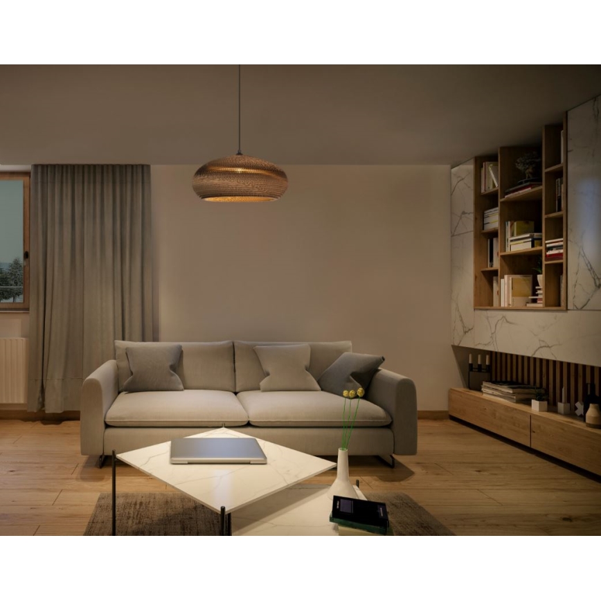 Ledvance - Lustra ar auklu DECOR CARDBOARD 1xE27/15W/230V d. 40 cm