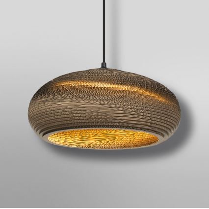 Ledvance - Lustra ar auklu DECOR CARDBOARD 1xE27/15W/230V d. 40 cm