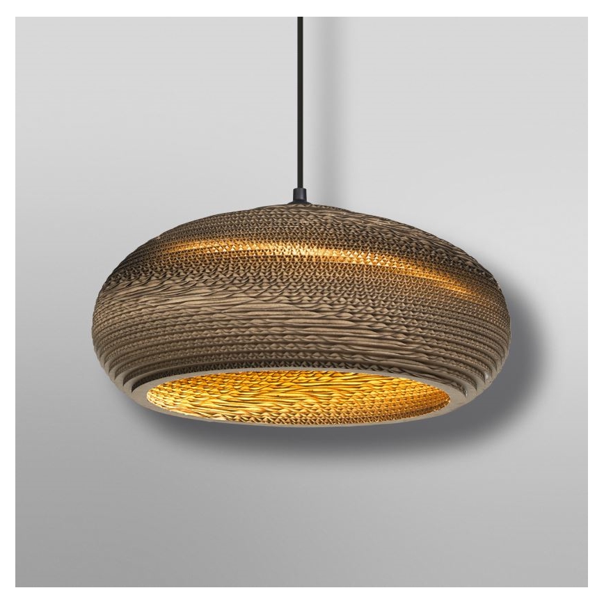 Ledvance - Lustra ar auklu DECOR CARDBOARD 1xE27/15W/230V d. 40 cm