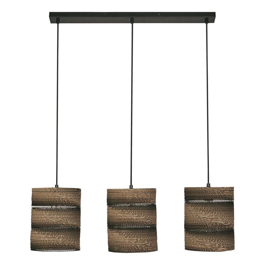 Ledvance - Lustra ar auklu DECOR CARDBOARD 3xE27/15W/230V