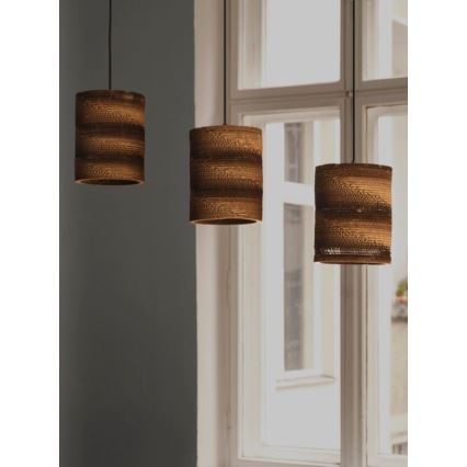 Ledvance - Lustra ar auklu DECOR CARDBOARD 3xE27/15W/230V