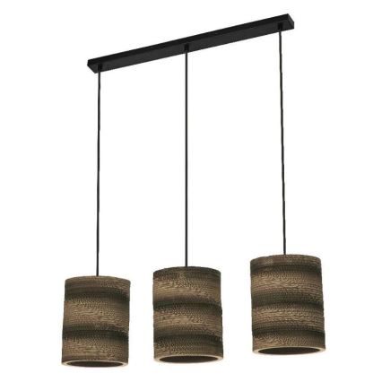 Ledvance - Lustra ar auklu DECOR CARDBOARD 3xE27/15W/230V