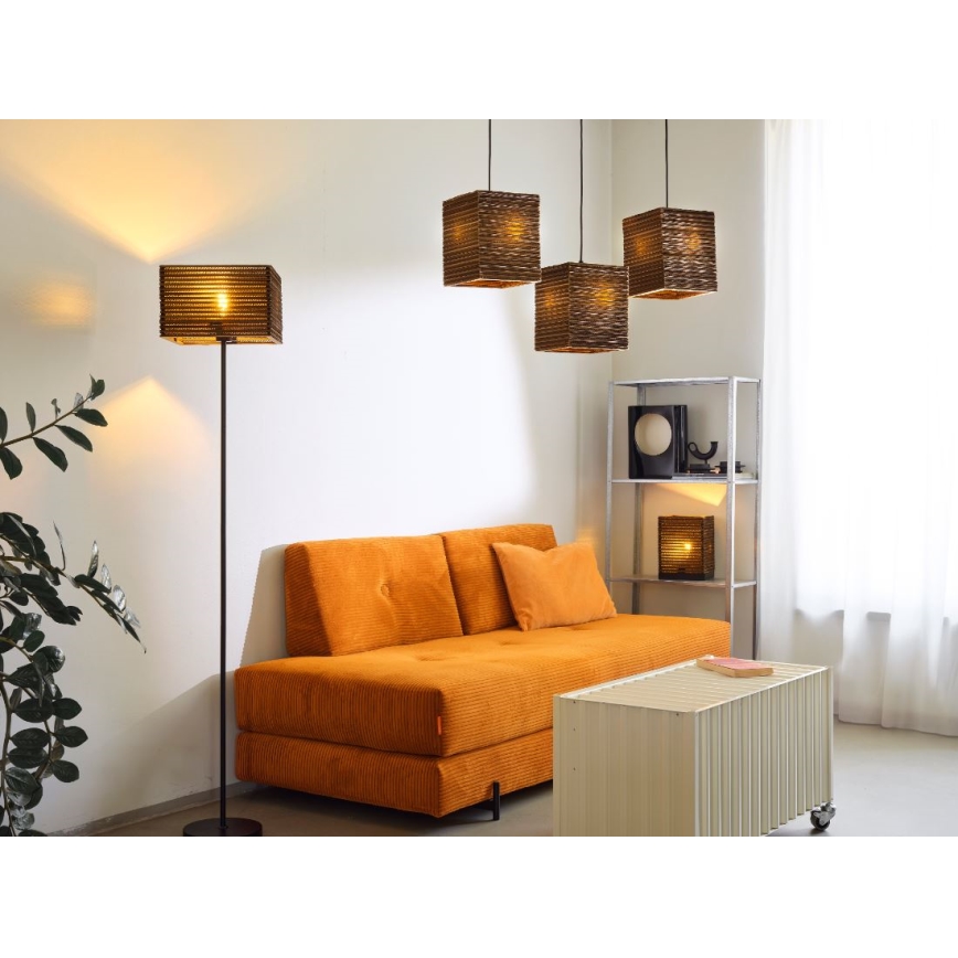 Ledvance - Lustra ar auklu DECOR CARDBOARD 3xE27/15W/230V
