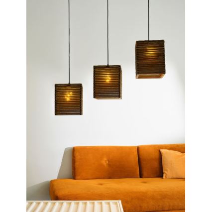 Ledvance - Lustra ar auklu DECOR CARDBOARD 3xE27/15W/230V