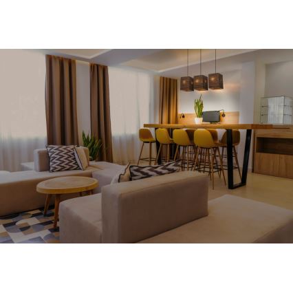 Ledvance - Lustra ar auklu DECOR CARDBOARD 3xE27/15W/230V