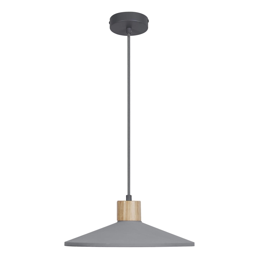 Ledvance - Lustra ar auklu DECOR CONCRETE 1xE27/15W/230V d. 32 cm betons pelēka