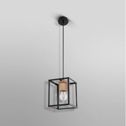Ledvance - Lustra ar auklu DECOR NAIROBI 1xE27/15W/230V gumijkoks
