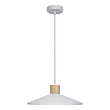 Ledvance - Lustra ar auklu DECOR PLASTER 1xE27/25W/230V d. 32 cm ģipsis balta