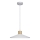 Ledvance - Lustra ar auklu DECOR PLASTER 1xE27/25W/230V d. 32 cm ģipsis balta