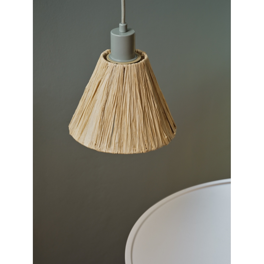 Ledvance - Lustra ar auklu DECOR RAFFIA 1xE27/15W/230V