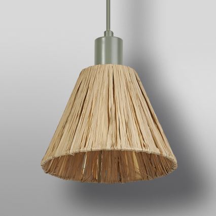 Ledvance - Lustra ar auklu DECOR RAFFIA 1xE27/15W/230V