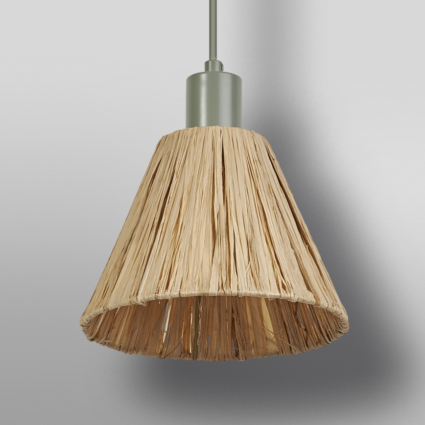 Ledvance - Lustra ar auklu DECOR RAFFIA 1xE27/15W/230V