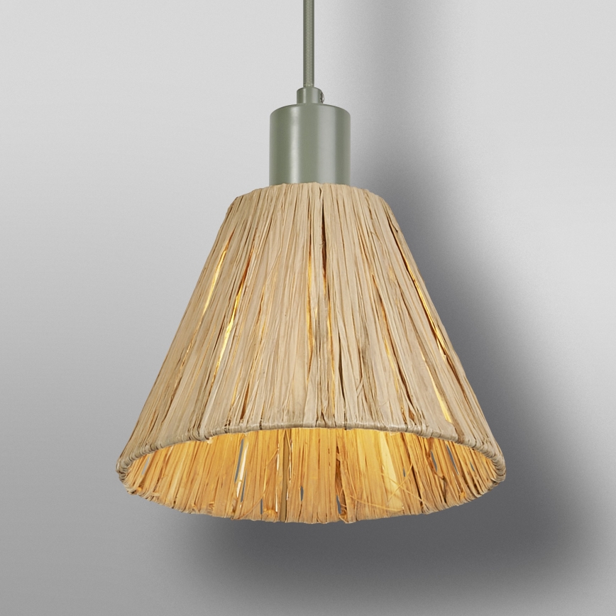 Ledvance - Lustra ar auklu DECOR RAFFIA 1xE27/15W/230V