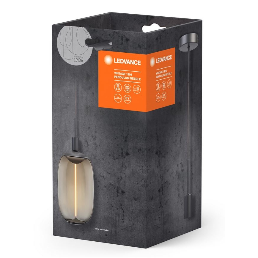 Ledvance - Lustra ar auklu PENDULUM NEEDLE 1xE27/15W/230V
