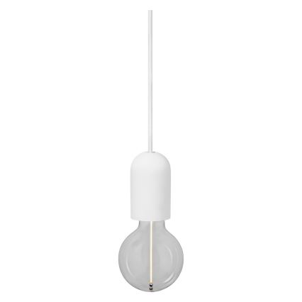 Ledvance - Lustra ar auklu PENDULUM ROUND 1xE27/15W/230V balta