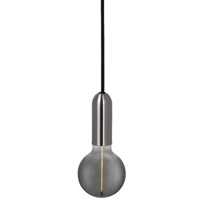 Ledvance - Lustra ar auklu PENDULUM ROUND 1xE27/15W/230V matēts hroms