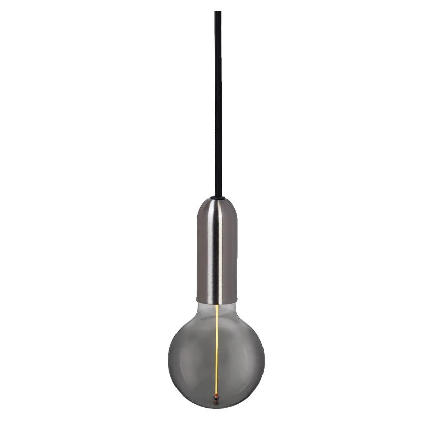 Ledvance - Lustra ar auklu PENDULUM ROUND 1xE27/15W/230V matēts hroms