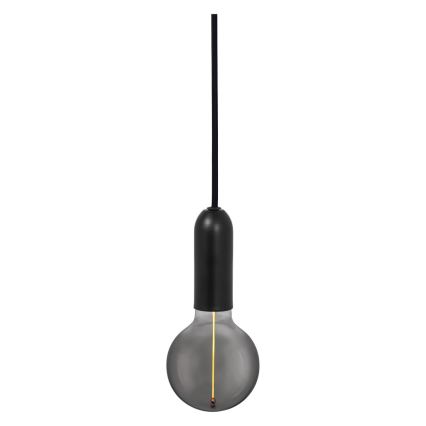 Ledvance - Lustra ar auklu PENDULUM ROUND 1xE27/15W/230V melna