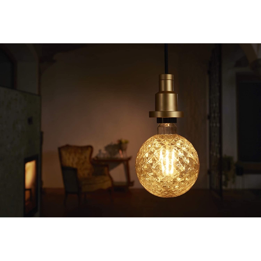 Ledvance - Lustra uz auklas PENDULUM 1xE27/60W/230V zelta