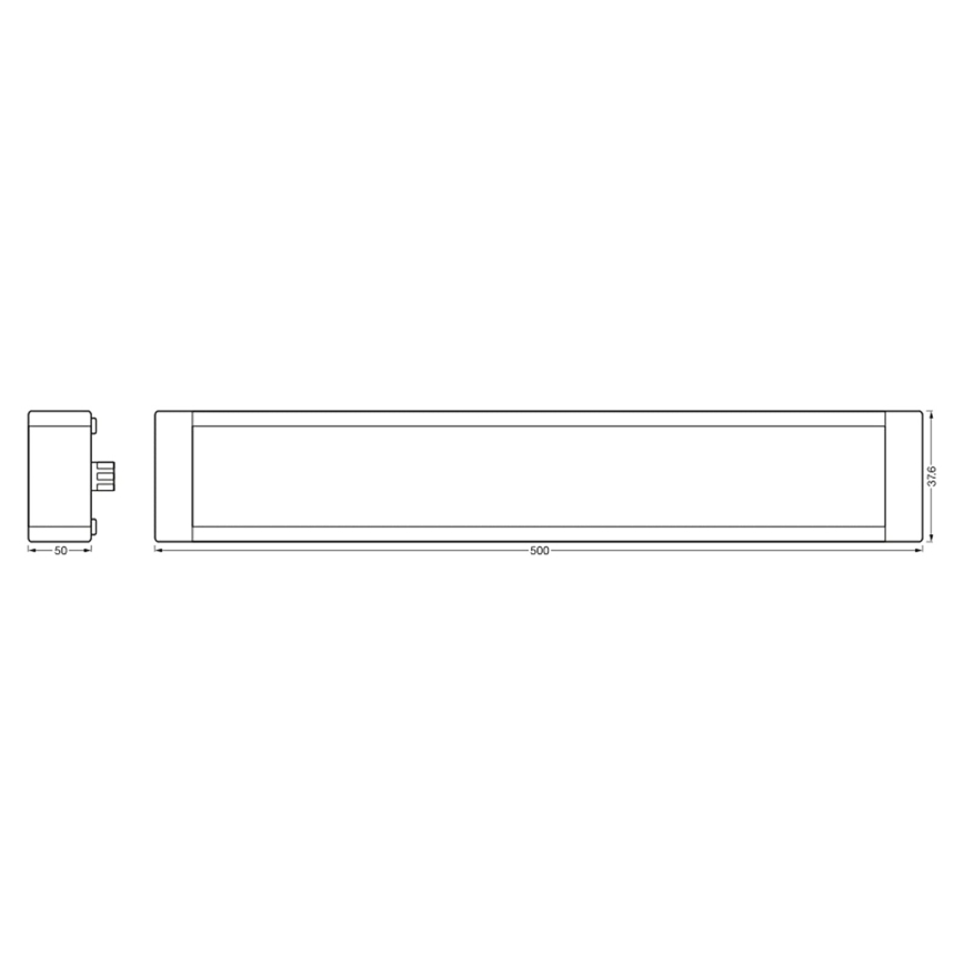 Ledvance - Pagarinājuma komplekts LED aptumšojams virtuves zem skapīša gaismeklis SMART+ UNDERCABINET LED/8W/24V 2700-6500K Wi-Fi