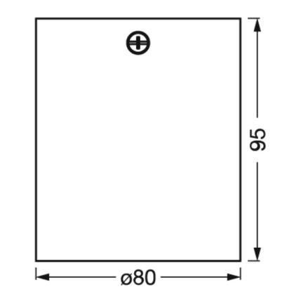 Ledvance - Starmetis SPOT 1xGU10/7W/230V balta