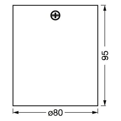 Ledvance - Starmetis SPOT 1xGU10/7W/230V balta