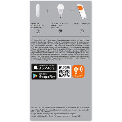 Ledvance - Tālvadības pults SMART+ 2xAAA Wi-Fi