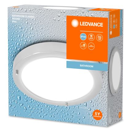 Ledvance - Vannas istabas griestu lampa BATHROOM CLASSIC 1xE27/15W/230V IP44