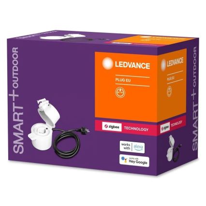 Ledvance - Viedā āra kontaktligzda SMART+ 3680W/230V/Tips F/SCHUKO 16A IP44