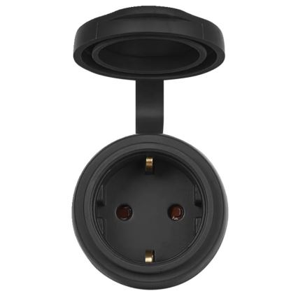 Ledvance - Viedā āra kontaktligzda SMART+ 3680W/230V/Tips F/SCHUKO 16A IP44 melna