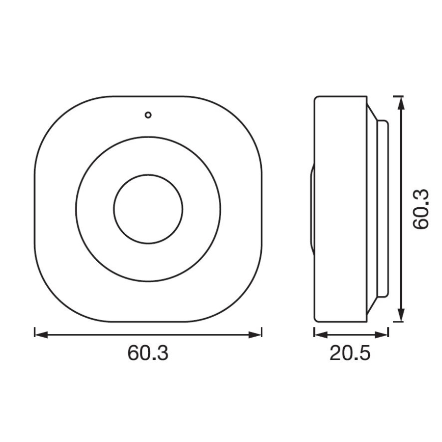 Ledvance - Viedais kustību sensors SMART+ 3,7V Wi-fi