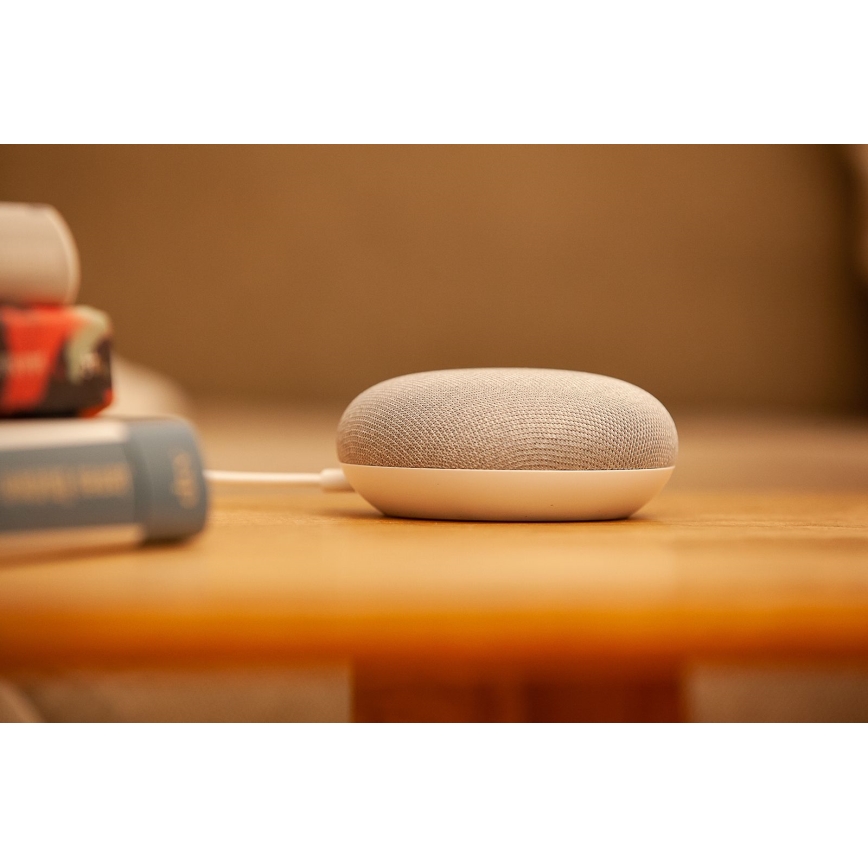 Ledvance - Viedais skaļrunis Google Nest Mini + LED RGBW Aptumšojama spuldze SMART+E27/10W/230V