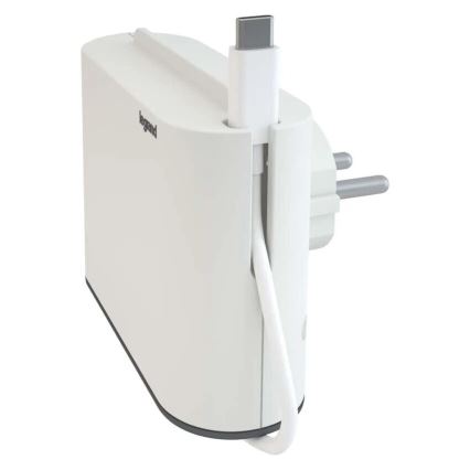 Legrand 049401 - Kontaktligzdas sadalītājs 2Z Tips C + USB-A + USB-C balta