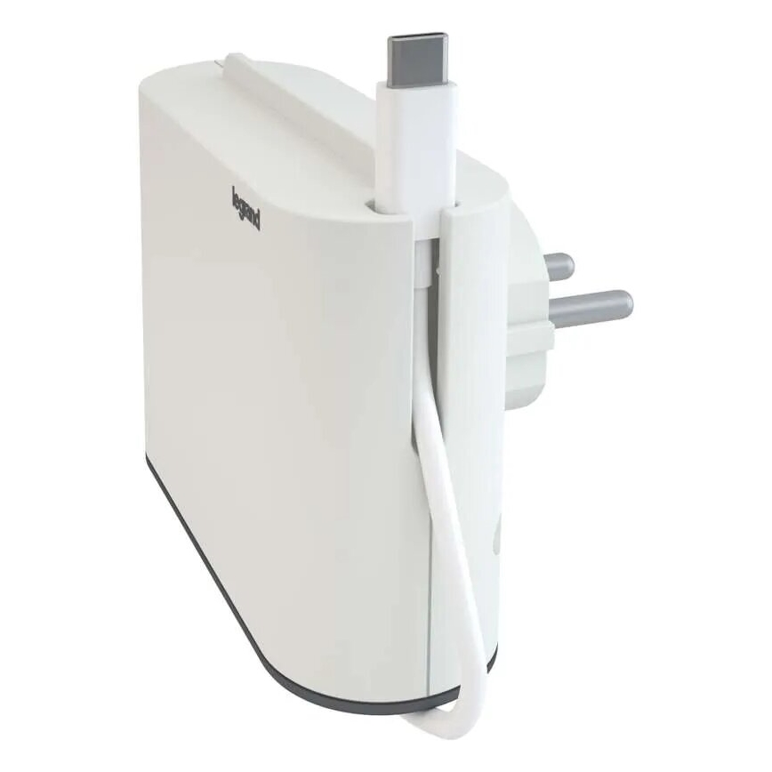Legrand 049401 - Kontaktligzdas sadalītājs 2Z Tips C + USB-A + USB-C balta