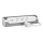 Legrand 049406 - Pagarinātāja vads 3Z Tips E + USB-A + USB-C 1m sudraba/balta