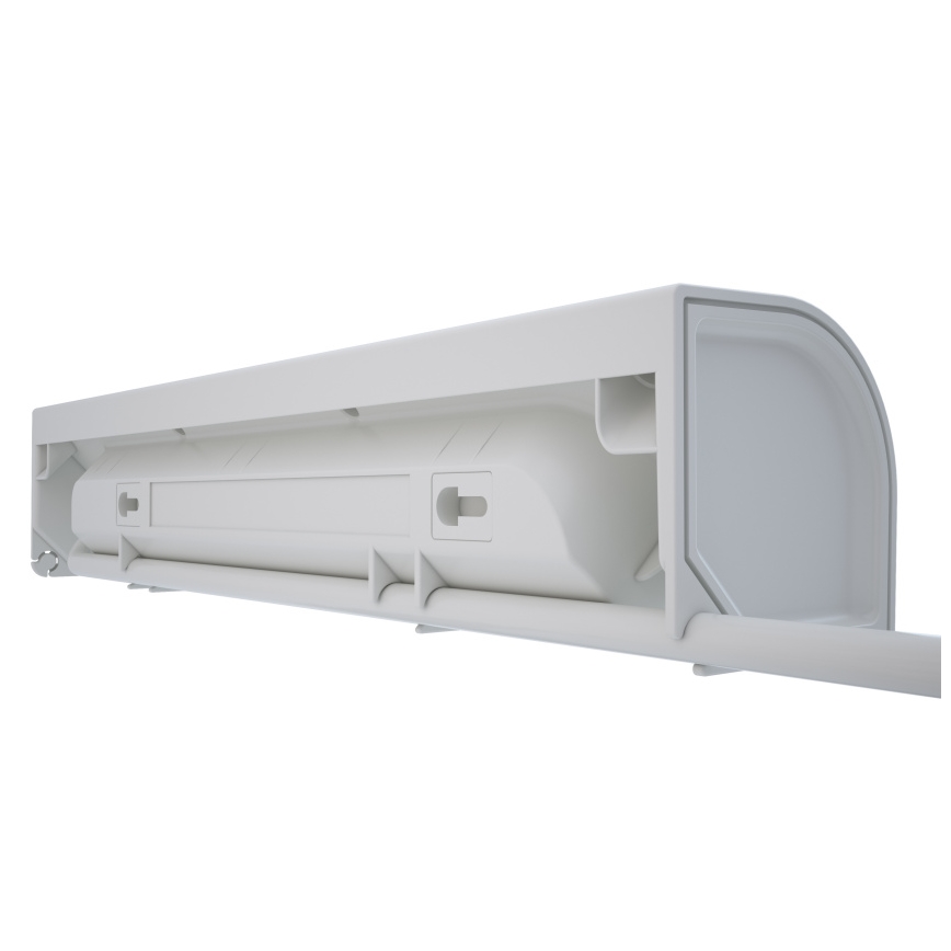 Legrand 049406 - Pagarinātāja vads 3Z Tips E + USB-A + USB-C 1m sudraba/balta