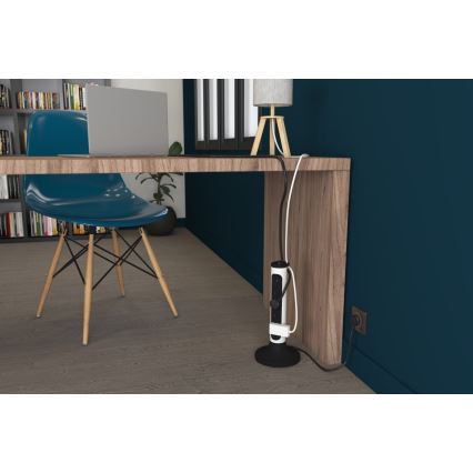 Legrand 049410 - Kontaktligzdas kolonna 230V/16A, 4x2P+T 2m