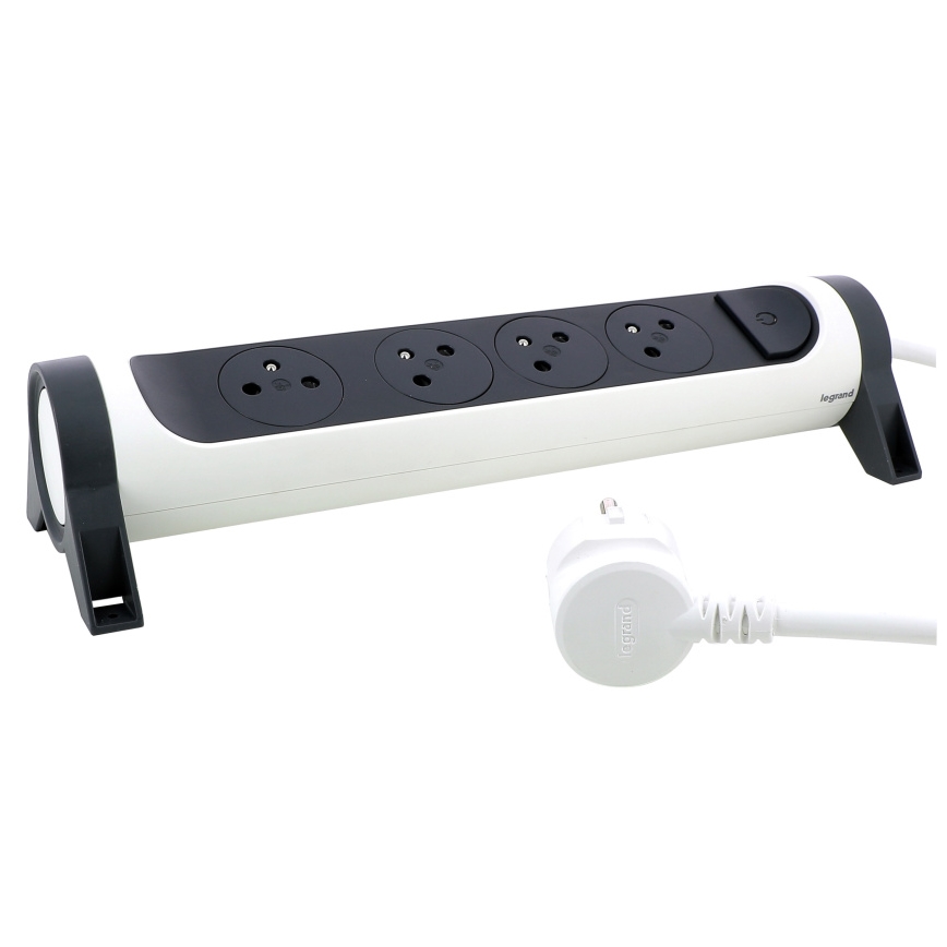 Legrand 049459 - Pagarinātāja vads ar slēdzi 4Z Tips E 3m